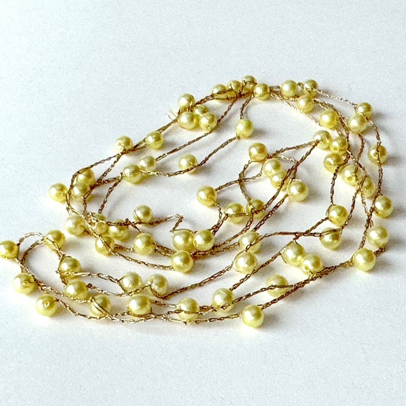 Crochet Bead Necklaces Set of 2 Handmade Jewelry - Picture 11 of 11